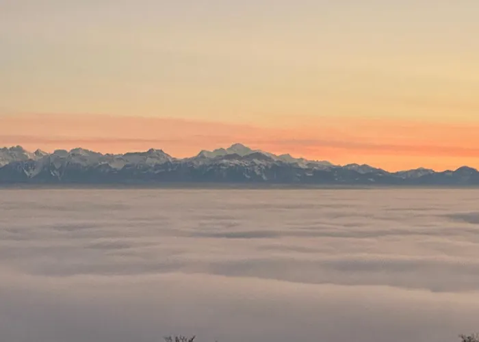 Tevenon Vue Panoramique Alpes-lac Grandevent