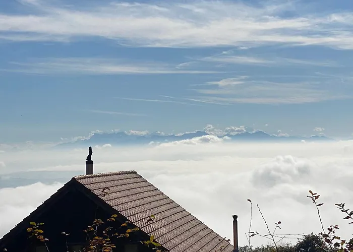 Tévenon Vue Panoramique Alpes-lac